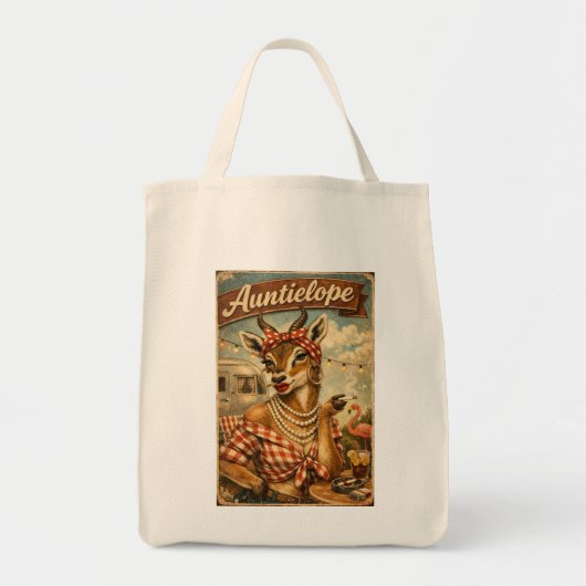 Auntielope Tote Bag Tragetasche (Vorne)