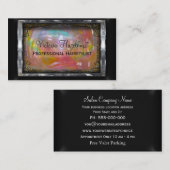 Auntielosa elegantes berufliches 3,5" x 2,0" visitenkarte (Vorne/Hinten)