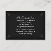 Auntielosa elegantes berufliches visitenkarte (Rückseite)