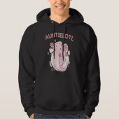 Auntielotl Auntie Aunt  Axolotl Hoodie (Vorderseite)