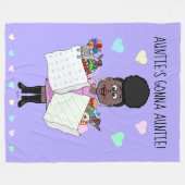 Auntie's Gonna Auntie Fleecedecke (Vorderseite (Horizontal))