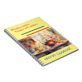 @Auntie's Kitchen Recipes Spiral Notizbuch Notizblock (Rechte Seite)