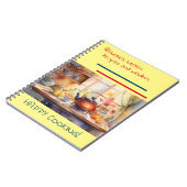 @Auntie's Kitchen Recipes Spiral Notizbuch Notizblock (Linke Seite)