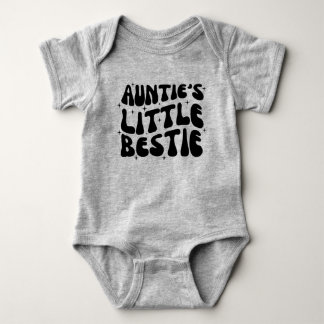 Aunties kleine beste Freundin süß Baby Strampler