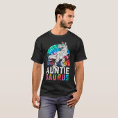 Auntiesaurus Rex Dinosaur Aunt Saurus Family Match T-Shirt (Vorne ganz)