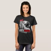 Auntiesaurus T-Rex Auntie Dinosaur T-Shirt (Vorne ganz)