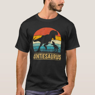 Auntiesaurus T Rex Dinosaurier Auntie Funny Mother T-Shirt