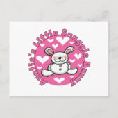 AUNTIESNUGGLEBUNNY.png Postkarte (Vorderseite)