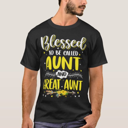 Aunts Great Aunt  Mother s Day From Nephew Niece T-Shirt (Vorderseite)