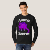 Auntsaurus Aunt Dinosaur  Dino T-Shirt (Vorne ganz)