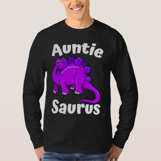 Auntsaurus Aunt Dinosaur  Dino T-Shirt (Vorderseite)