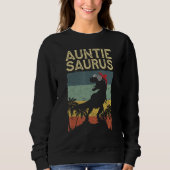 Auntsaurus Rex Dinosaur Aunt Saurus Family Matchin Sweatshirt (Vorderseite)