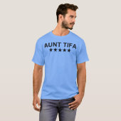 AuntTifa modernes Retro-Mädchen T-Shirt (Vorne ganz)