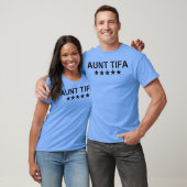 AuntTifa modernes Retro-Mädchen T-Shirt (Unisex)