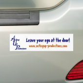 AUP "verlassen Ihr Ego an der Tür" Autoaufkleber (Auf Auto)