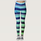 Auqa Stripes Leggings (Vorderseite)