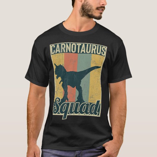 aur Carnotaurus Squad Paleontology squad lustig - T-Shirt (Vorderseite)