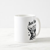 Aur Naur Funny Cat Meme Cute Cat Lover Aesthetic Kaffeetasse (VorderseiteRechts)