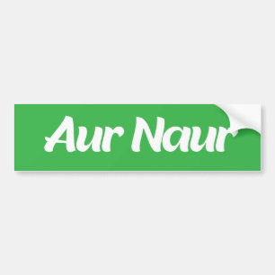Aur Naur Sticker für Hydroflasche, Funny Stoßfänge Autoaufkleber