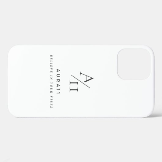 Aura11 glaubt an eure Lebensweise Case-Mate iPhone Hülle (Rückseite (Horizontal))