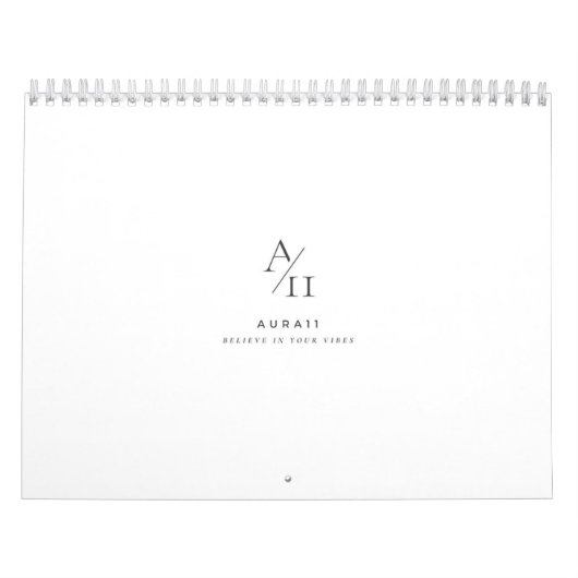 Aura11 glaubt an eure Lebensweise Kalender (Titelbild)