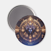 Aura11 glaubt an eure Lebensweise Magnet (Vorderseite/Rückseite)