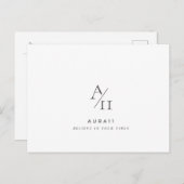 Aura11 glaubt an eure Lebensweise Postkarte (Vorne/Hinten)