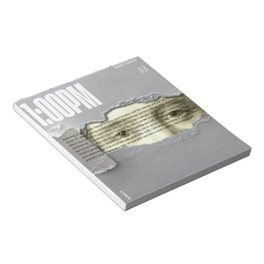 Aura11 glaubt an Ihre vibes notepads Notizblock (angewinkelt)