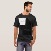 Aura11 Klassisches Signature-Statement-T-Shirt T-Shirt (Vorne ganz)