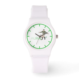 AURA11 Luxury Minimalist White Watch Armbanduhr