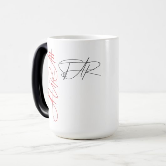 Aura11 Signature-Tasse Verwandlungstasse (Vorderseite Links)