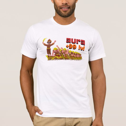 aura +99-Level-T - Shirt (Vorderseite)