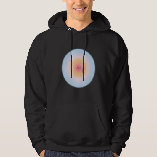 Aura Alignment Spiritual Hoodie (Vorderseite)
