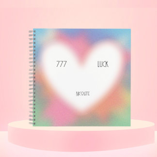 Aura-Angel-Nummer der benutzerdefinierten Manifest Notizblock