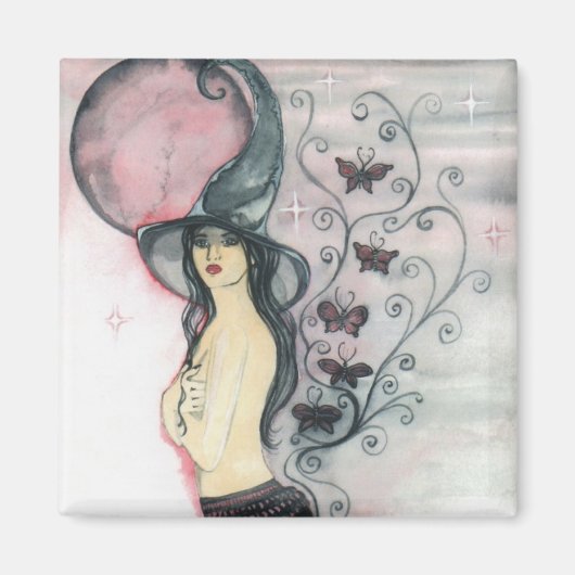 Aura auf der Dusk Hexenmagnet Magnet (Vorne)