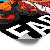 Aura-Bauer Lustiges Meme  Poster (Ecke)