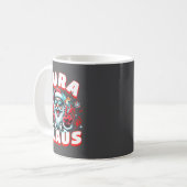 Aura Claus For Funny Santa Christmas Meme Quote Kaffeetasse (Vorderseite Links)