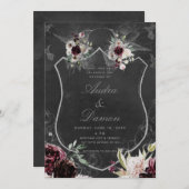 Aura der Hochzeitssuite Einladung (Vorne/Hinten)