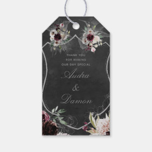 Aura der Nacht Hochzeit lange Gabe Tags Geschenkanhänger