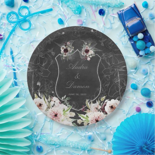 Aura der Nachthochzeit, 20 cm Abendfläche Pappteller (Party)