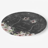 Aura der Nachthochzeit, 20 cm Abendfläche Pappteller (Schrägansicht)