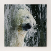 Aura des Polarbären Puzzle (Horizontal)