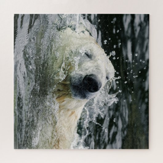 Aura des Polarbären Puzzle (Horizontal)