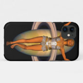 Aura des Saturns Case-Mate iPhone Hülle (Rückseite (Horizontal))