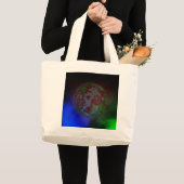 Aura eines Planeten, Jumbo Stoffbeutel (Vorderseite (Produkt))