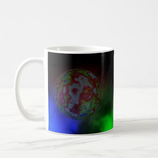 Aura eines Planeten, Kaffeetasse (Links)