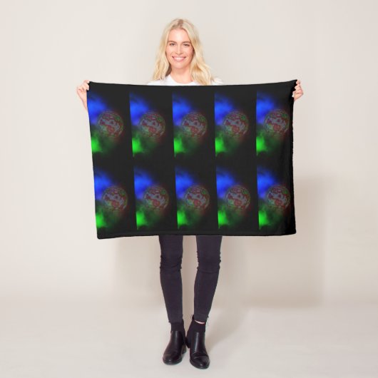Aura eines Planeten, klein Fleecedecke (Beispiel)