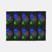 Aura eines Planeten, klein Fleecedecke (Vorderseite (Horizontal))