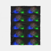 Aura eines Planeten, klein Fleecedecke (Vorderseite)