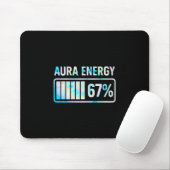 Aura Energie 67 67 Sechs Sieben Meme  Mousepad (Mit Mouse)